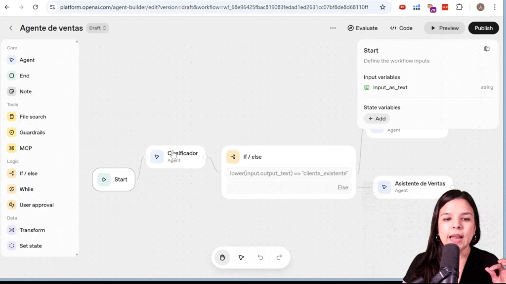 agent builder de chatgpt inteligencia artificial en español con adriana rangel